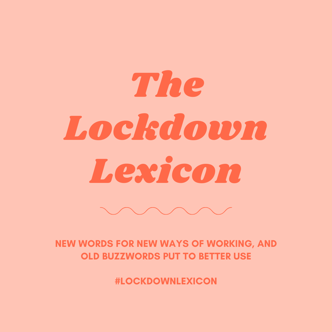 WritersAus's tweet photo. Looking for the right words to describe iso-life? It's a weird state of affairs right now, so we've come up with a fun dictionary of terms that covers all the feels of working, socialising, parenting and everything in between from home. Enjoy the #LockdownLexicon! https://t.co/jMLuFAJ5QH