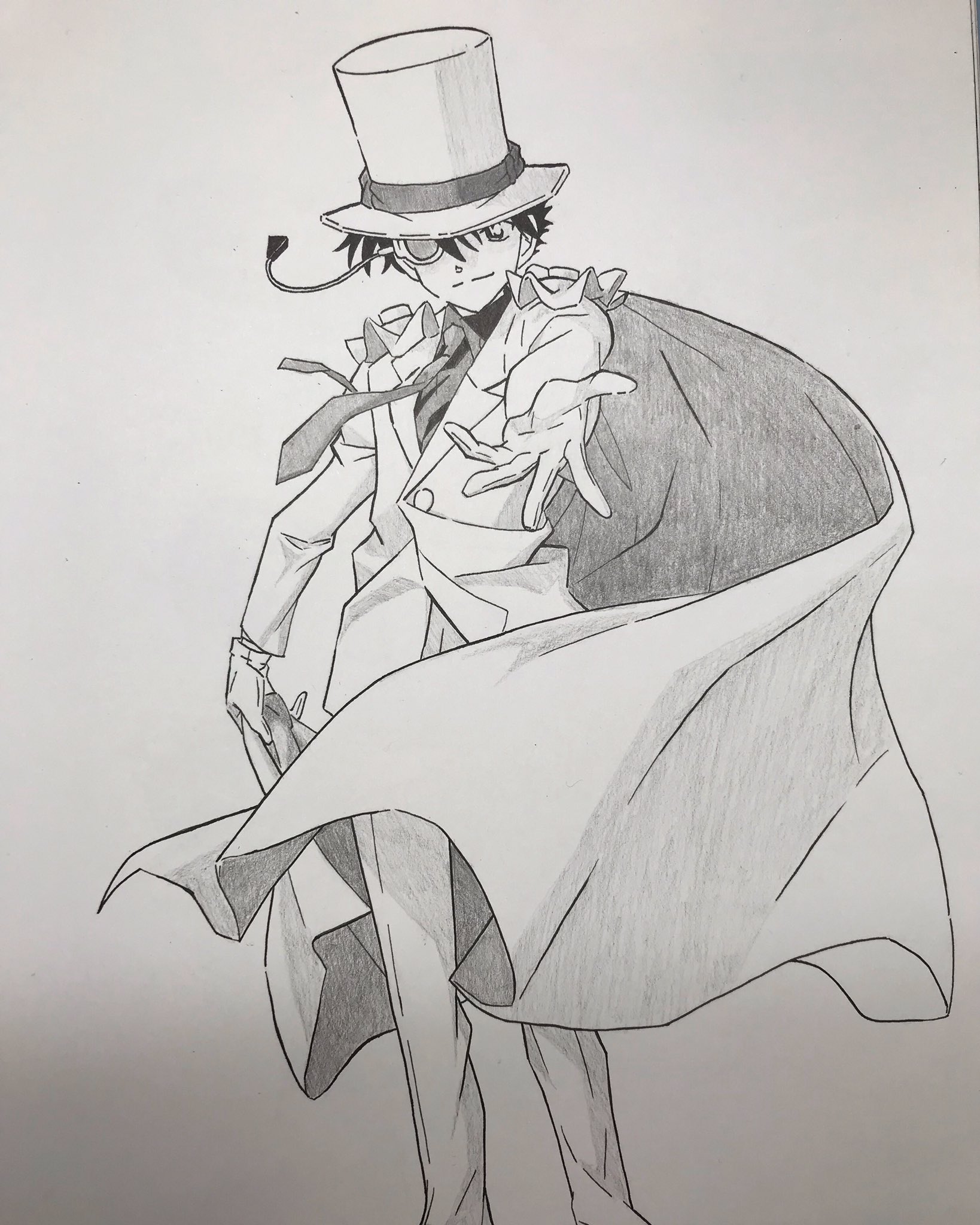 怪盗キッドイラスト Twitter Search Twitter