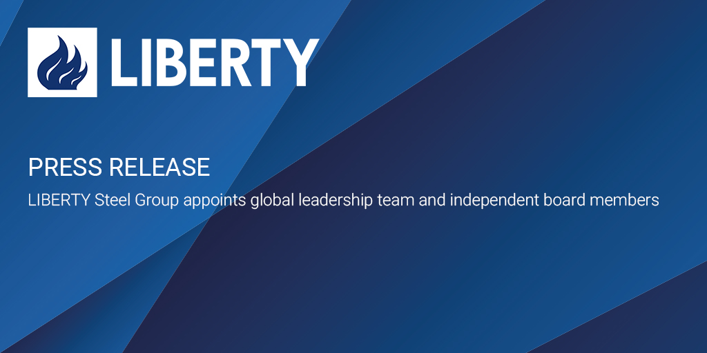 LIBERTY Steel Group today announces the formation of a new board of directors as it completes the consolidation of its global businesses bit.ly/3eqdccM