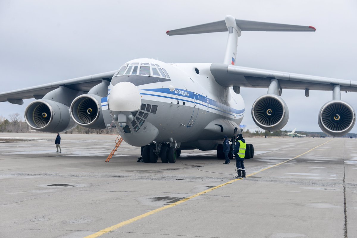 Очередной самолет Ил-76МД-90А после покраски передан на испытания aviastar-sp.ru/press_center/c…