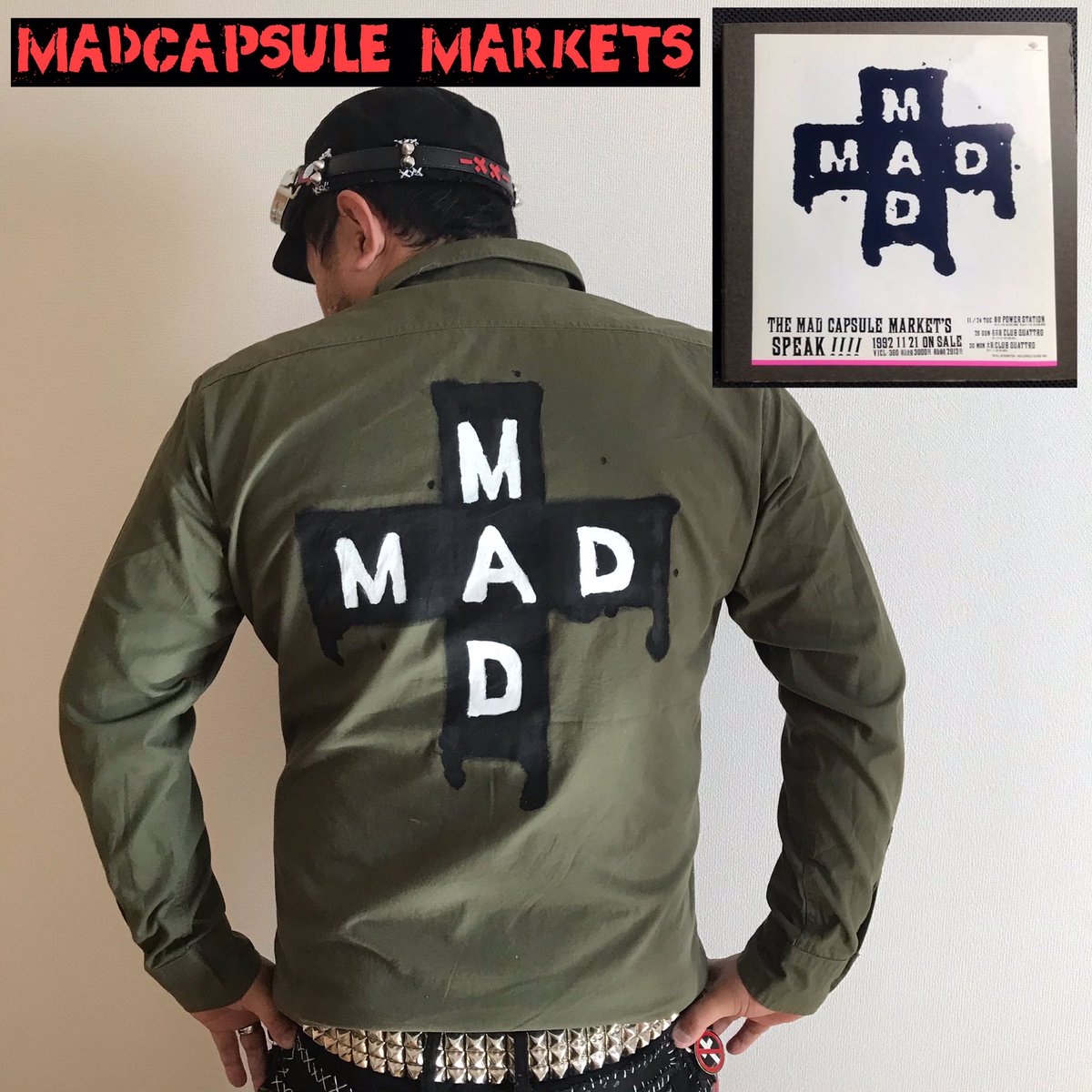 THE MAD CAPSULE MARKET'S 　腕章 THE MAD CAPSULE MARKET'S 腕章