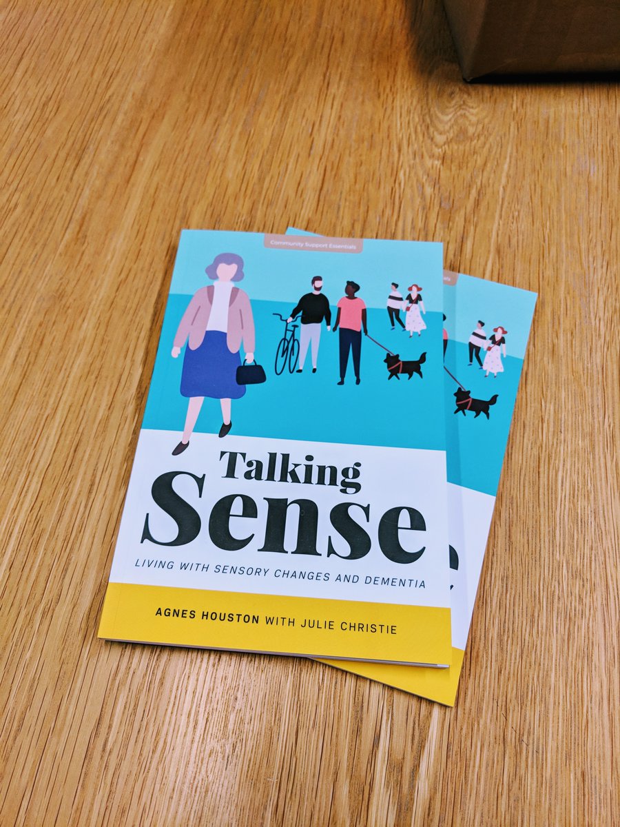 Shout out to @agnes_houston we're still sharing your work across Australia especially during this time because more than ever we need to remember to support people living with dementia with #sensorychallenges & we can't wait to go live with the audio version soon @Dementia_Centre
