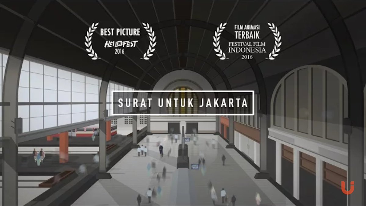 Surat Untuk Jakarta (2016)Buat kalian yang menganggap Jakarta sebagai rumah, ada animasi keren persembahan dari  @pijarutweet Dengerin pake earphone, rasain perlahan. 