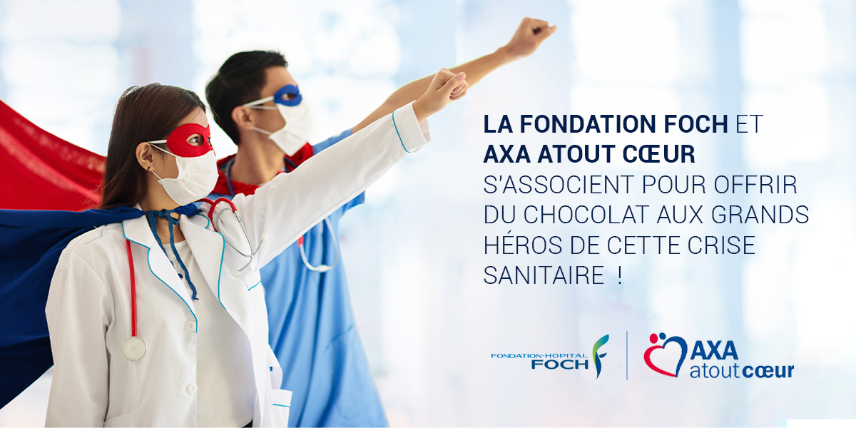 FondationFoch's tweet photo. Merci à #AXAAtoutCoeur❤️qui a régalé le personnel de l'@HopitalFoch en offrant de délicieux chocolats ! 🍫🙏 @AXAFrance #JesoutiensFoch
#générosité #COVID19 https://t.co/zkpPqR23we