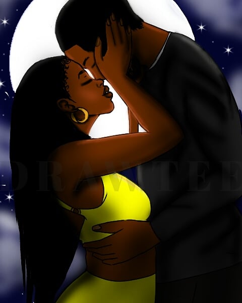 Haven't posted art in a few days. Haven't made a couple art in a long time.

#drawing #digitalart #art #drawingwhileblack #blackcreatives #supportblackartists #couplesart #melanin #blackloveart #afroart #dopeart #artlife #commissionsopen #instaart #couples #ibisPaintX