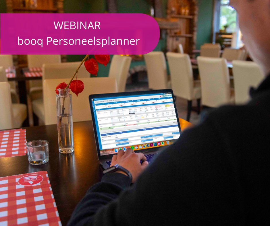 Op eigen initiatief hielden onze consultants vorige week een eerste ronde gratis webinars om kennis te delen met de gebruikers van de booq Personeelsplanner. Wegens succes deze week vandaag de tweede ronde, voor zo om 10 uur al weer ruim 100 aanmeldingen. Supergoed idee 👊