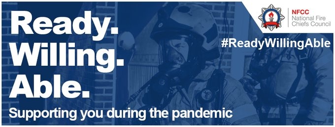 LondonFire's tweet photo. Today we join @NFCC_FireChiefs #ReadyWillingAble campaign highlighting the amazing work #London firefighters  are doing to support @NHSEnglandLDN, @Ldn_Ambulance &amp; all health workers to fight #Covid19. Show us your support for our staff &amp; all those working hard on the frontline. https://t.co/EulIDWqAn4
