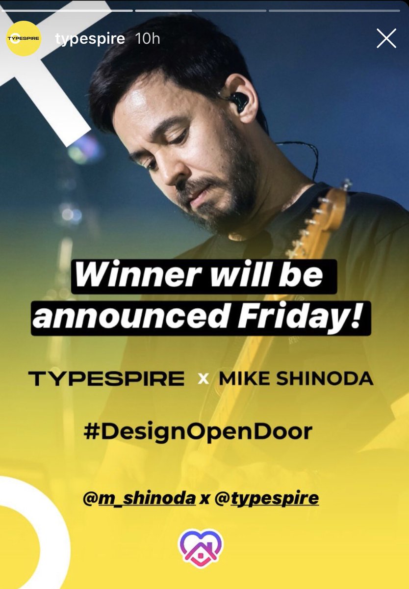 wearetypespire's tweet photo. The winner of our #DesignOpenDoor with @mikeshinoda competition will be announced this Friday ✌️ https://t.co/22r9YHIPEI