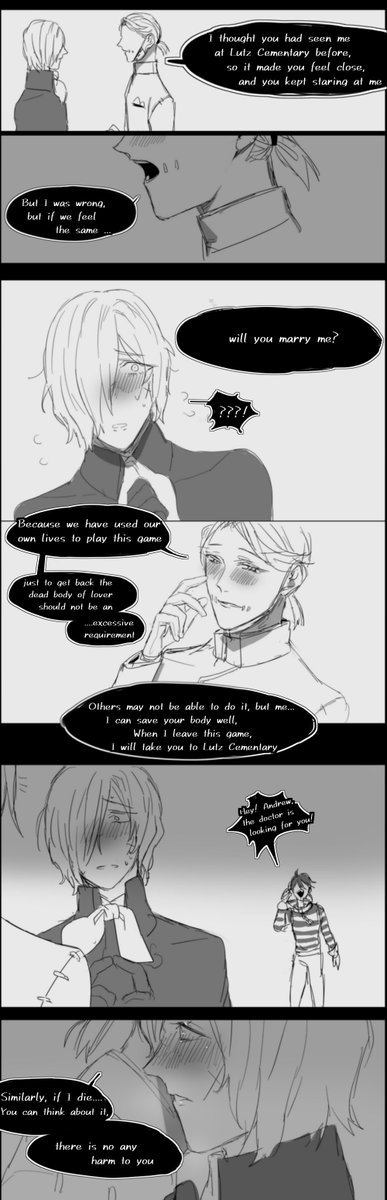 #納墓 《Born of a couple》
A Unique confession and this works for Andrew???as long as you are happy⚰️
"I wanted to Embalm you" 