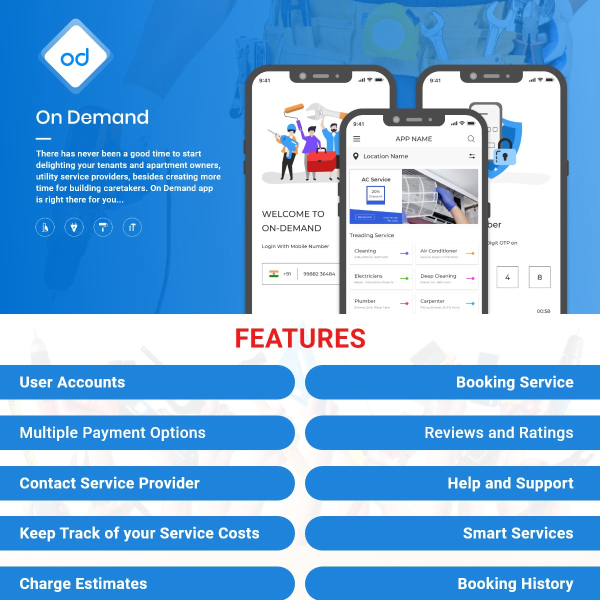 accelerinno's tweet photo. ATech-On-Demand: #OnDemand #ecommerce There has never been a good time to start delighting your tenants, apartment owners and utility service providers, besides creating more time for building caretakers to be productive at work. We are right there for you to help you manage all. https://t.co/Irbn7dzgfS