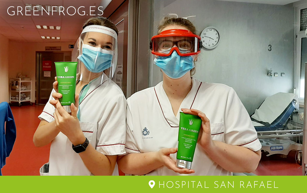 greenfrogaloe's tweet photo. 🐸🤲🏻🩺En #greenfrogaloe hemos donado 1.823 cremas para proteger y cuidar las manos de nuestros #sanitarios con nuestra #dermobio con #aloevera #estevirusloparamosunidos GRACIAS por tanto! https://t.co/eZXfkO0khk