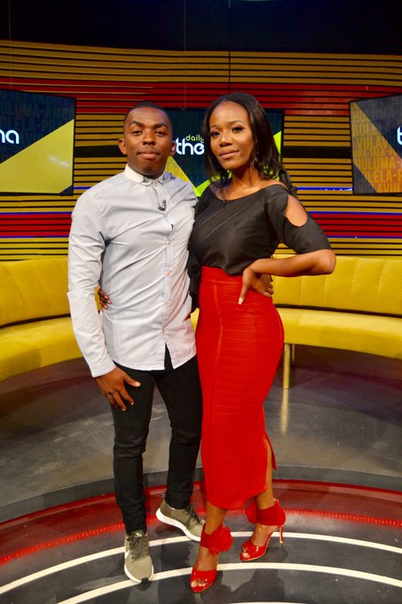 Official_SABC1's tweet photo. Coming up next:

10:00 #Nomzamo
10:30 @daily_thetha
11:30 @SABC_GUnplugged https://t.co/uedhGinabB