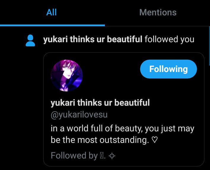"This is amusing and yet flattering. Thank you Yukari-kun."