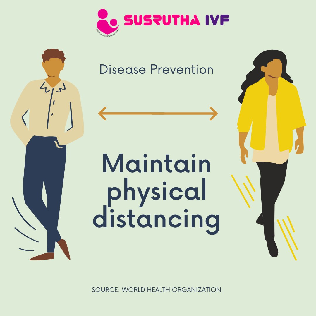 SusruthaIVF's tweet photo. Social distancing, also called “physical distancing,” means keeping space between yourself and other people outside of your home.
Stay at least 6 feet (2 meters) from other people
Do not gather in groups
Stay out of crowded places and avoid mass gatherings
#staysafe #StayHealthy https://t.co/f15REvoEpz