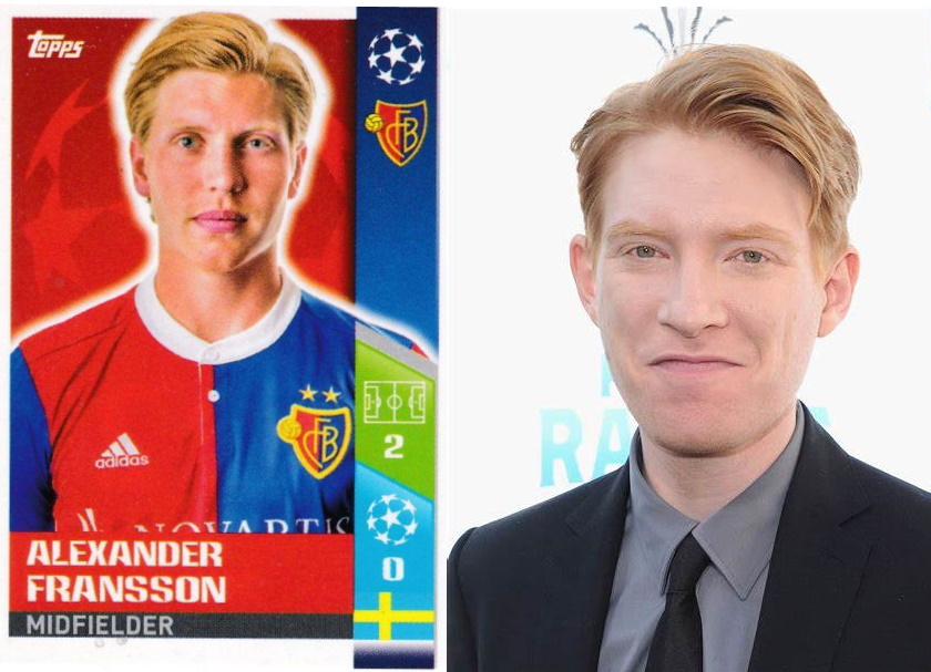 Alexander Fransson & Domhnall Gleeson (Star Wars)
