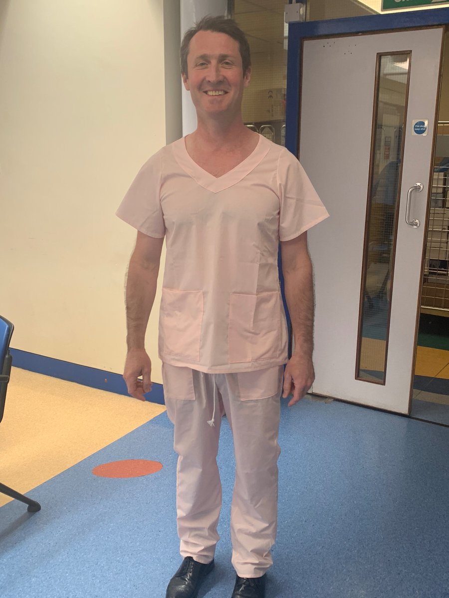 Dr Henry E Bourke (@henryknee) on Twitter photo Thank you to <a href="/TFWAscot/">The Fashion Workshop</a> & <a href="/EIZOUK/">EIZOUK</a> for making and donating scrubs for us at <a href="/FrimleyHealth/">Frimley Health NHS Foundation Trust 💙</a> where we have completely run out. Not sure <a href="/mattdgardiner/">Matthew D. Gardiner</a>, Mr Al-Ani and I have ever looked so colourful! Has highly amused the staff & patients in these dark times. #scrubs #COVID19 Thank you to <a href="/TFWAscot/">The Fashion Workshop</a> & <a href="/EIZOUK/">EIZOUK</a> for making and donating scrubs for us at <a href="/FrimleyHealth/">Frimley Health NHS Foundation Trust 💙</a> where we have completely run out. Not sure <a href="/mattdgardiner/">Matthew D. Gardiner</a>, Mr Al-Ani and I have ever looked so colourful! Has highly amused the staff & patients in these dark times. #scrubs #COVID19