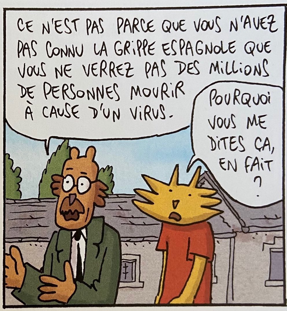 Les nouvelles aventures de Lapinot: Prosélytisme & Morts-Vivants - Trondheim, 2020.Une case recommandée par  @amandecherie (must follow!)  #bd  #RESTEZCHEZVOUS    #confinement  #Covid_19  #quarantaine  #confinementlecture  #CONFINEMENTJOUR29  #COVID2019