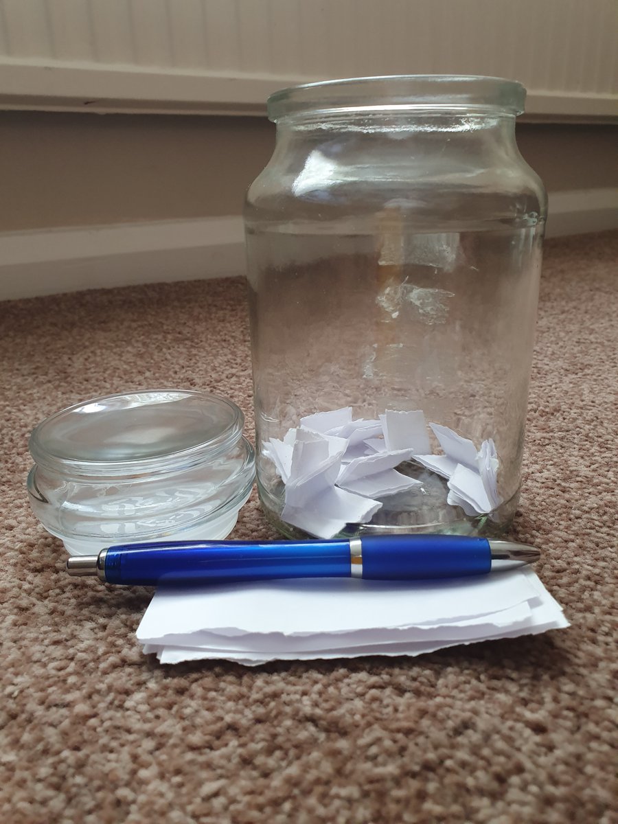 EarlyBreakUK's tweet photo. Kirsty &amp; her boyfriend made this wish jar. Each time they wish they could do something that they aren't able to at present they write it down &amp; pop it in. She's been suggesting young people do the same to stop them turning to drugs and alcohol #waystocope #positivity #futureplans https://t.co/PlxO45Twll