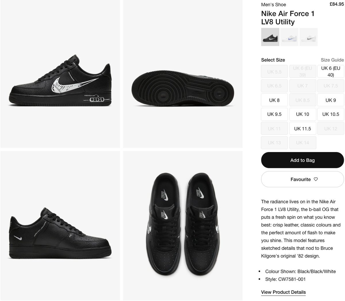 air force 1 utility canada