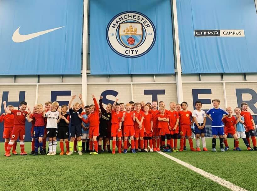 #3FCMemories we took 50 of our players over to CFA (City Football Academy) for a session #staypositive