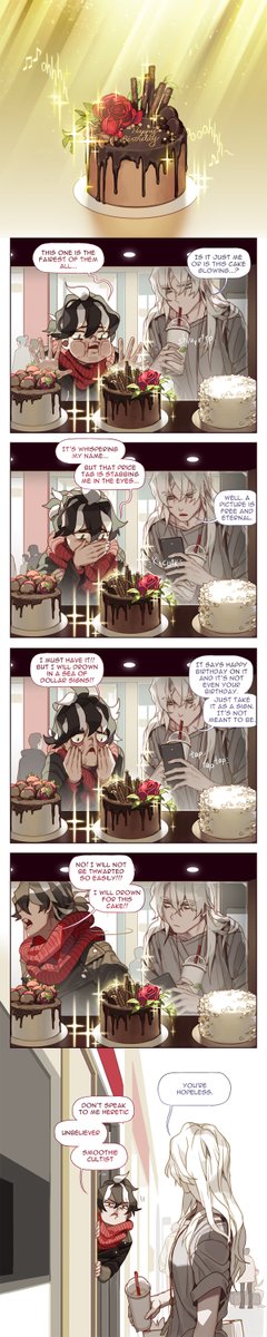 #AmongstUsComic 6.5 Cake

This is my webcomic! Read it at:
? https://t.co/JeCwGAeqXZ

or on Webtoons:
? https://t.co/KZMJysw6kC 