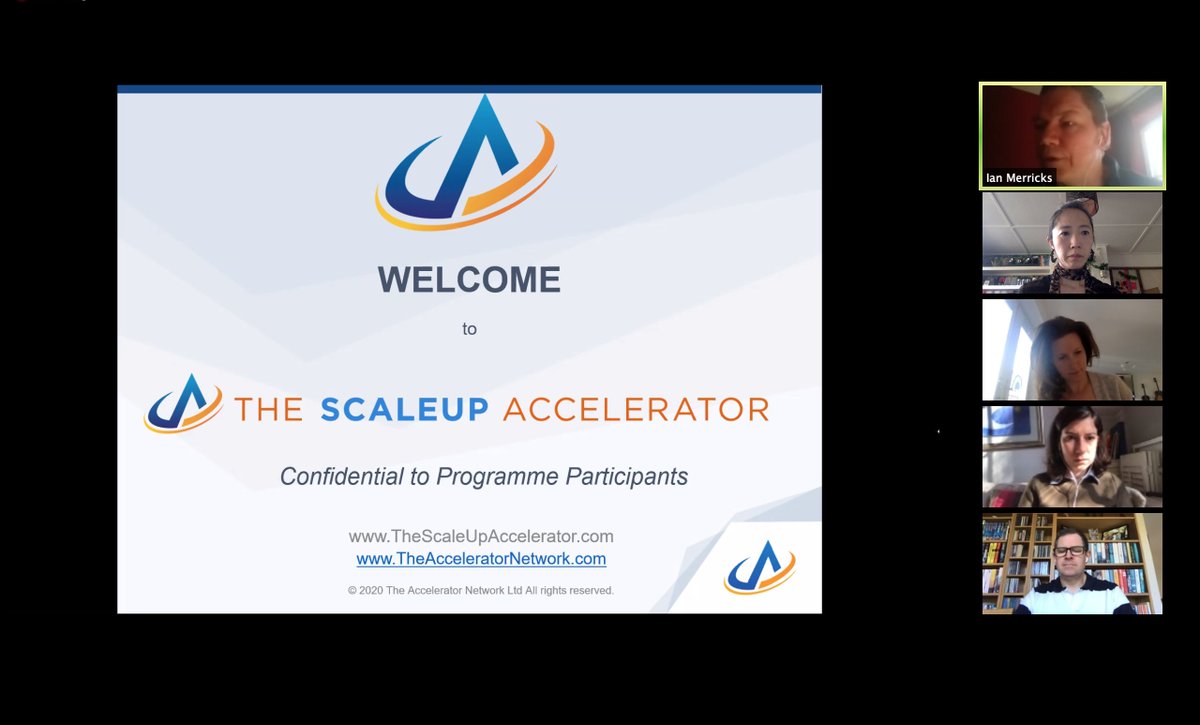 Exciting to support #scaleup journeys in the step change between seed &amp; #seriesA helping #founders &amp; teams virtually in this new #winningfromhome together! 💪How to switch from bootstrap mode to high trajectory #scalability with clear business vision for VCs to join your journey