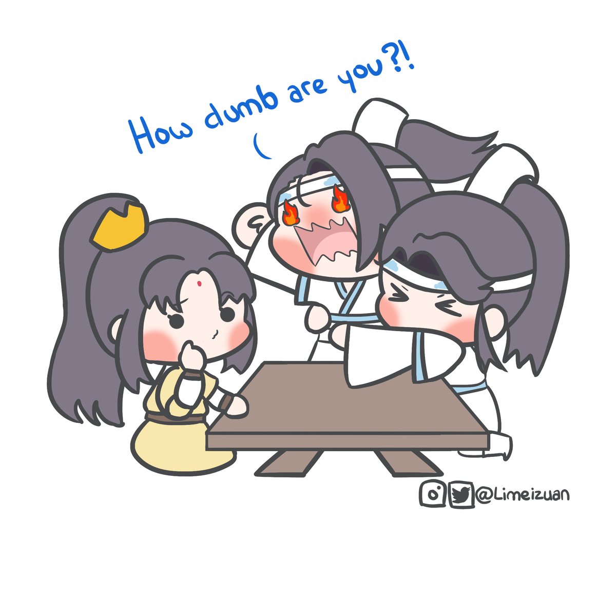 Chap 12[WangXian Mpreg]"Bro or Sis"NOTE: - JinLing is technically Baobao's cousin. (If count JC and WWX as brother)- Brother/Sister here doesn't necessary mean sibling #魔道祖师  #Modaozushi  #mdzs  #魏无羡  #魏婴  #chibi  #fanart  #mpreg  #jingyi  #jinling  #sizhui  #omegaverse