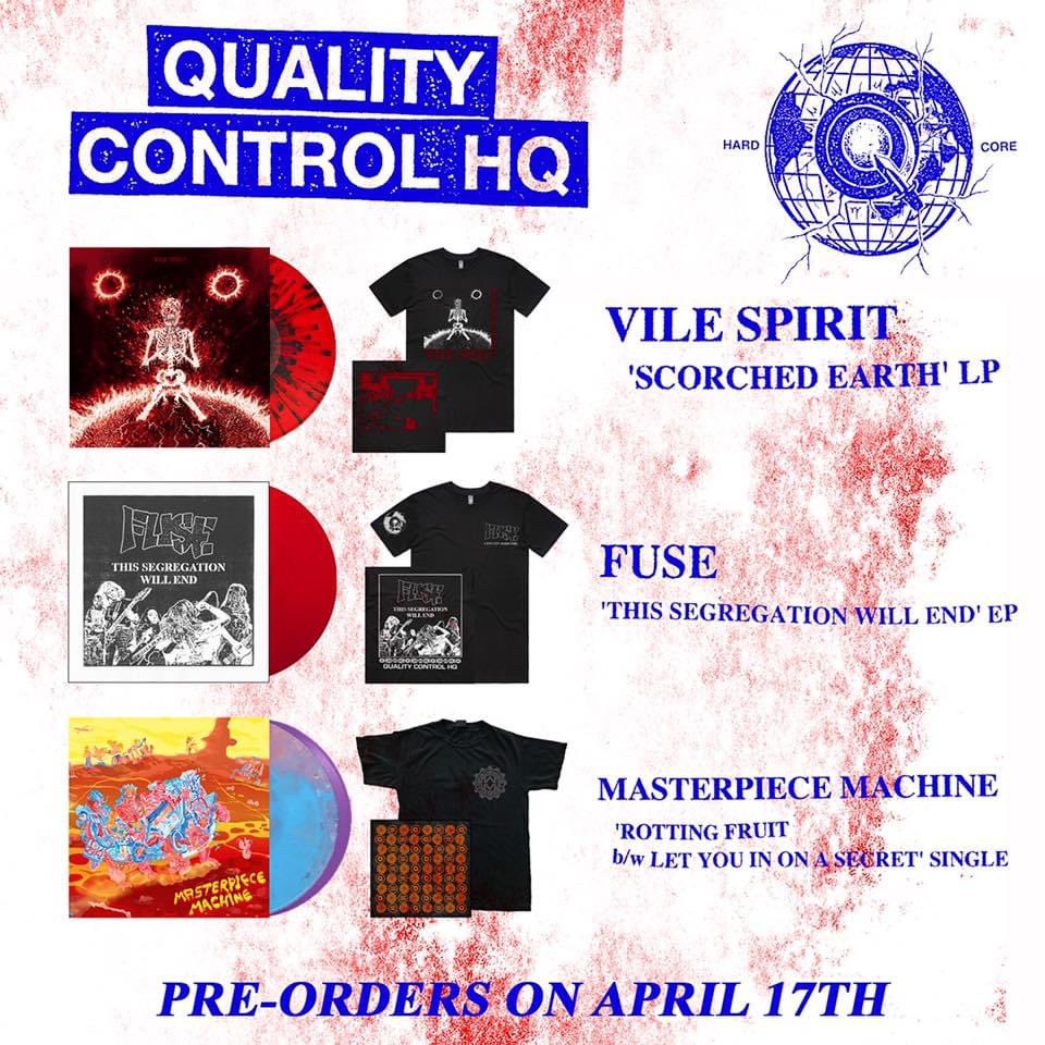 fusehc's tweet photo. Our debut 12” will be streaming and available for pre-orders this Friday, 17 April alongside 2 other great releases! 🚨
For South East Asia, you may order from us, and the rest of the world may order directly from #QualityControlHQ https://t.co/scfRmmfk6I