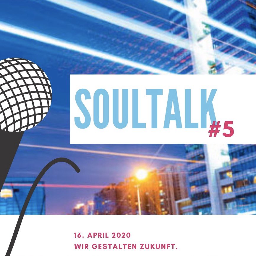 SOULWORX_'s tweet photo. Bewusst: was wollen wir anders gestalten? Und vor allem, wie können wir das ganze umsetzen? Do., 19 Uhr. #SOULTalk 5. Sei im gemeinsamen Austausch dabei: https://t.co/rnBHlj8Bae #wirmachenweiter #zukunftgestalten https://t.co/8xXpnan4Zp