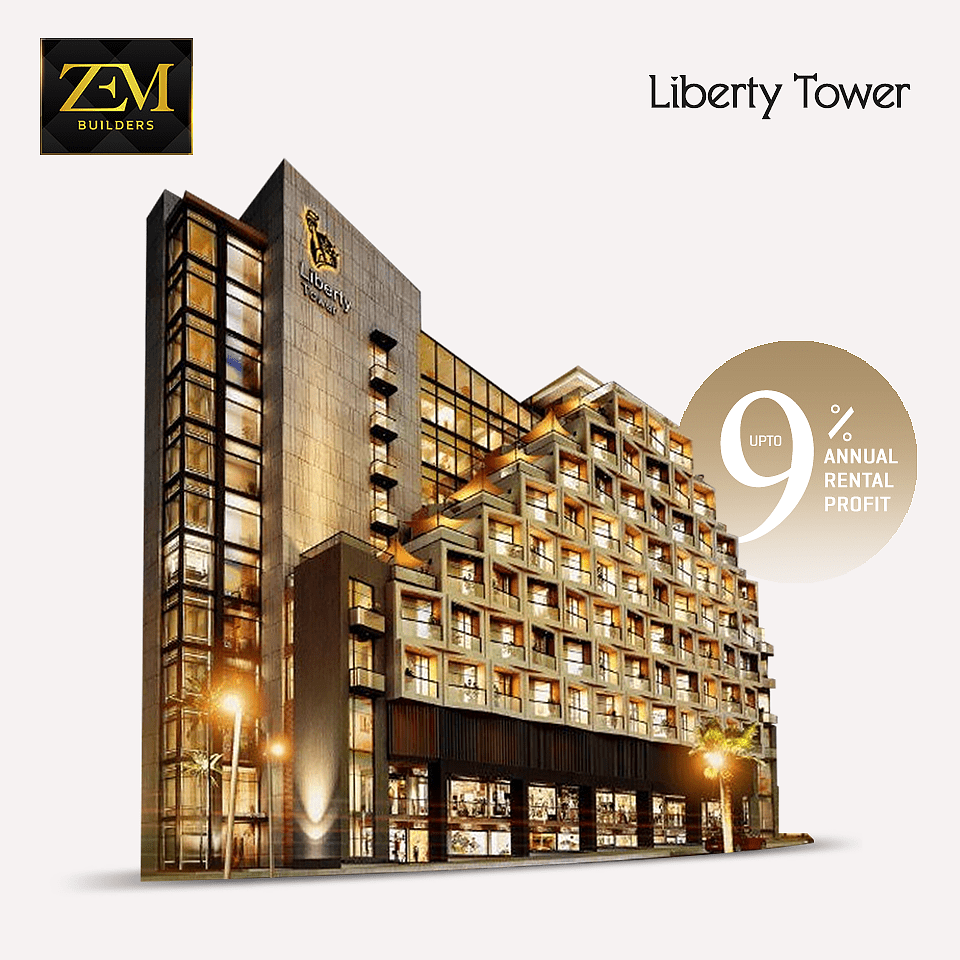 BuildersZem's tweet photo. Invest in Liberty Tower, Pakistan's most luxurious mall located in Bahria Town Rawalpindi.

➤ Upto 9% annual rental profit
➤ Serviced apartments &amp; commercial shops
➤ Prime location
➤ Safe &amp; secure investment
➤ 24/7 security

📞 UAN 051-111-ZEM-222
🌐 https://t.co/UukPbSAfUS https://t.co/f6OExXQnIX