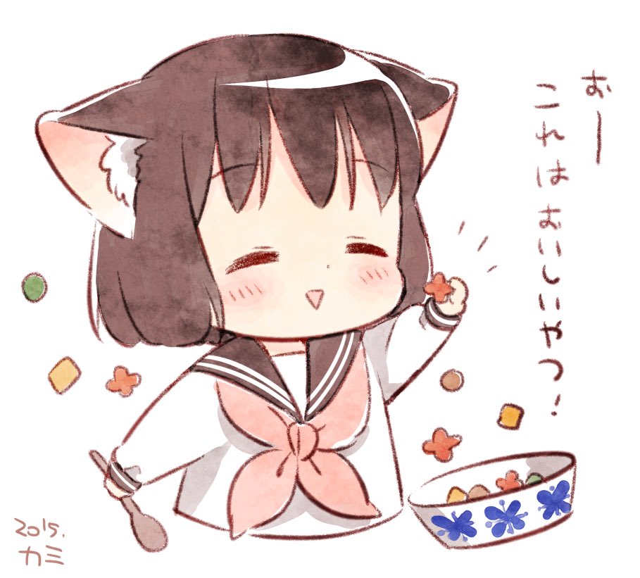 イシデ電先生(@IsideDen )からバトンいただきました!ありがとうございます〜?
お気に入りの絵がわからなかったので、こはな3枚です。
次にまわす人がどなたがもう繋がり済みかわからないのですけど。
伊藤正臣先生〜どぞ〜??
@itoomi
#絵描き繋がれ
