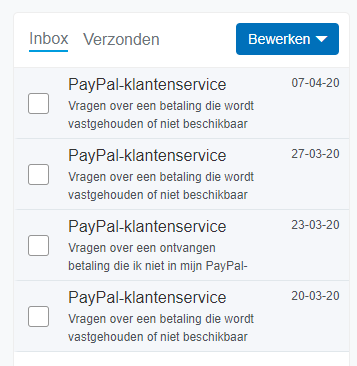 TheDutchPrepper's tweet photo. @PayPalNederland @PayPal @AskPayPal @PayPal4Business We gaan de 4de week in dat wij proberen contact met jullie te krijgen... Maar we krijgen alleen geautomatiseerde berichten terug. En dat duwtje in de rug voor kleine bedrijven? #FAIL https://t.co/JSmAvuQDc2