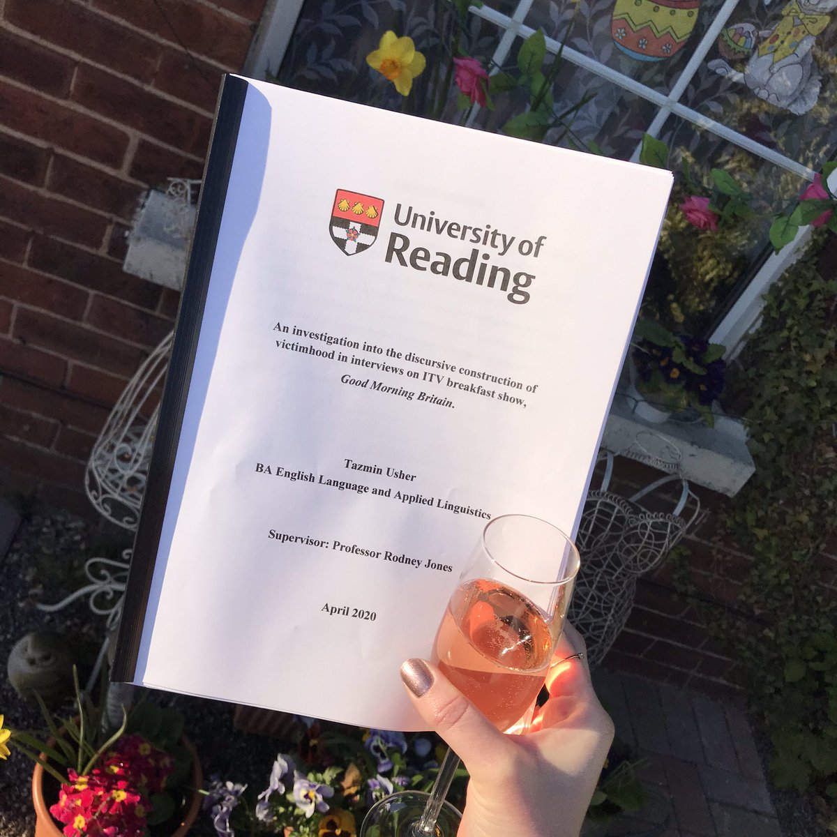 T_J_Usher's tweet image. The biggest hurdle in my degree jumped at long last!
It’s been one of the most challenging yet fascinating projects I’ve worked on to date and has taught me a lot which I can apply to my career aspirations. 
#dissertation #BAdissertation #dissertationhandin