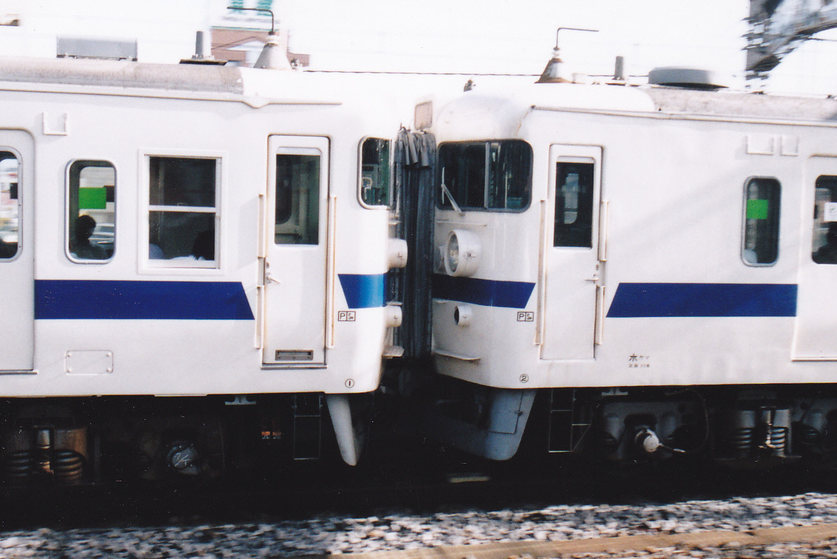 明治時代 子供の頃、常磐線沿線に住んでいた私は古い電車（415系白色）と