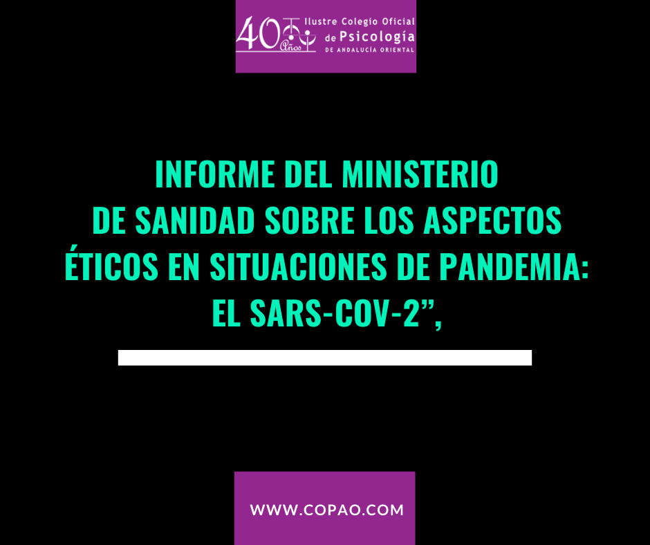 COPORIENTAL's tweet photo. Desde la Subdirección General de Calidad Asistencial e Innovación del Ministerio de Sanidad, nos trasladan el siguiente informe. Puedes consultarlo aquí👉https://t.co/1AUC5nu4x7 https://t.co/ygbDXPwPZT
