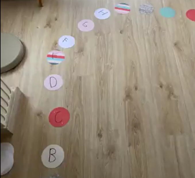 BsVfoundation's tweet photo. We had fun with Miss Siobhan practising our phonics. We played phonics hopping game. I can still remember my phonics #PhonicsAtHome #Funphonicslearning #BSV #CognitaWay @BritishValencia https://t.co/DgbWLrTQVN