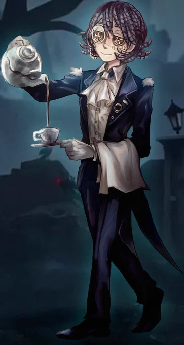 i made an #IdentityV oc/character! he's a butler (and silently judges u from a distance) 