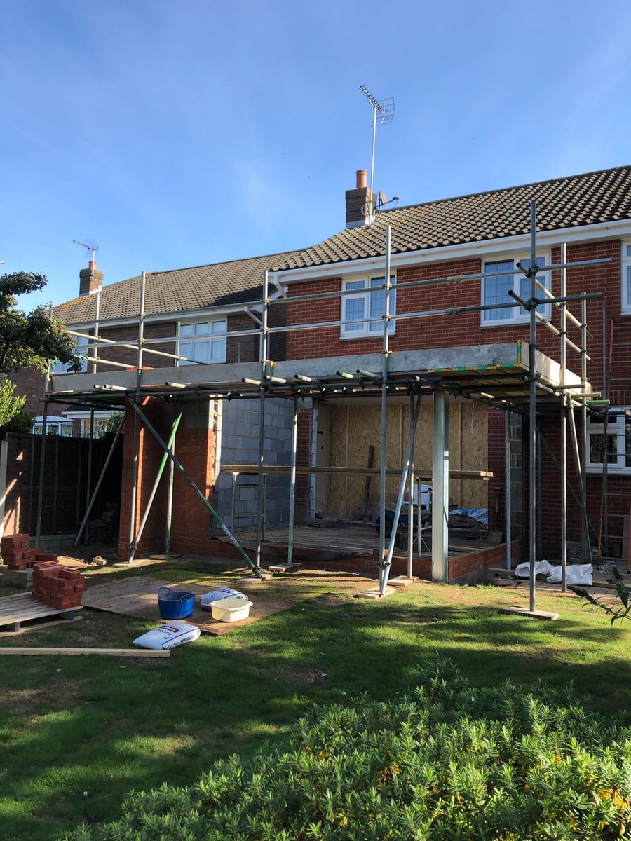 Up and down the country, you're probably 1 of the many thousands of #homeowners looking out to your #extension that has come to a standstill during the #lockdownuk because of #coronavirusuk. We hope things can get back to normal soon! #StayHomeSaveLives