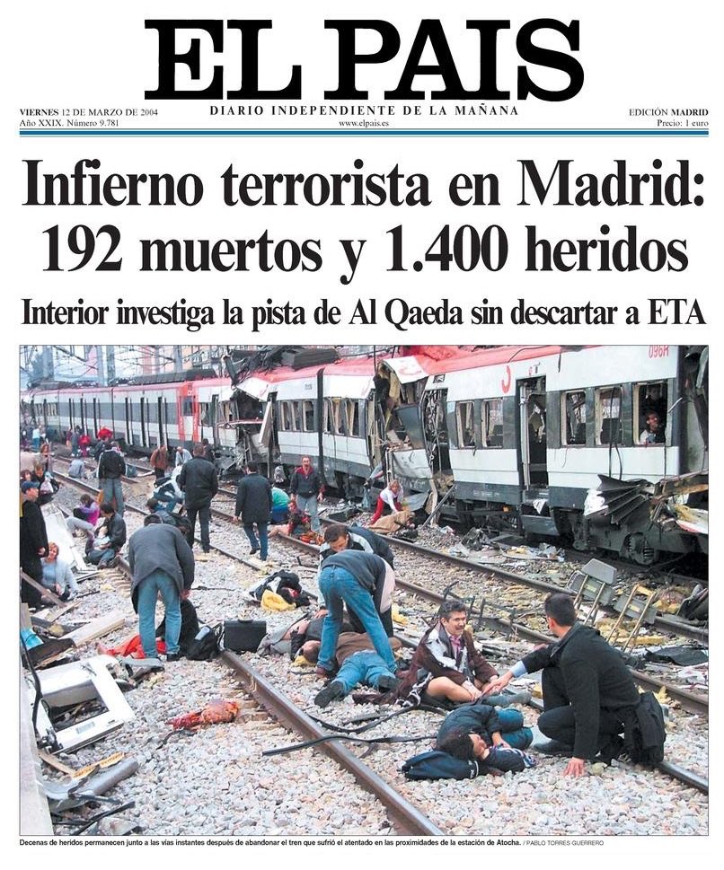 Западные страны о теракте. Теракты в Мадриде 11.03.2004. 2004 Год Испания Мадрид теракт. Март 2004 взрывы в Мадриде.