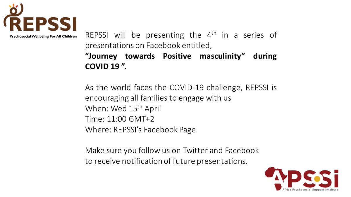 REPSSI's tweet photo. Did you miss out on this presentation? Worry not. Access it on our YouTube channel > https://t.co/GdSthNmrAc do not forget to subscribe to our channel.✌️ https://t.co/JYUnN04cBe