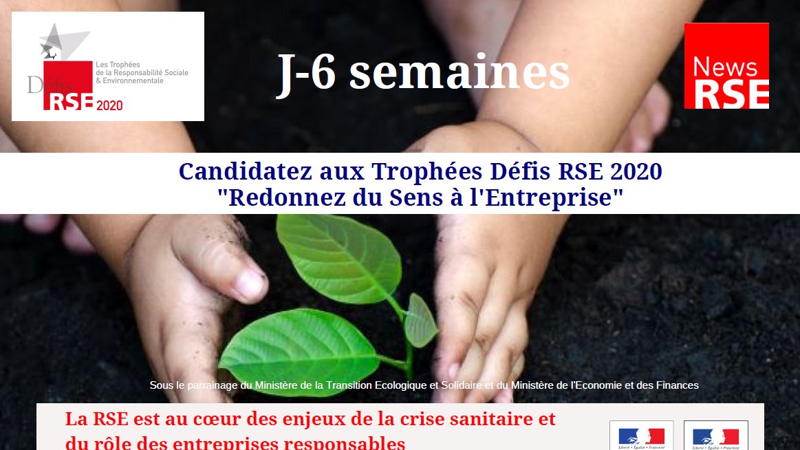 Trophées Défis RSE tweet media