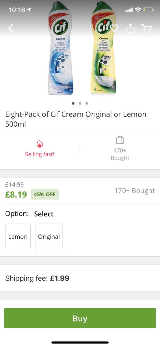 antoniaclarke92's tweet photo. @AngelaKonadu7 @Groupon_UK You know it’s for a 8 pack of you click in to the product? https://t.co/BiScB6MgjS