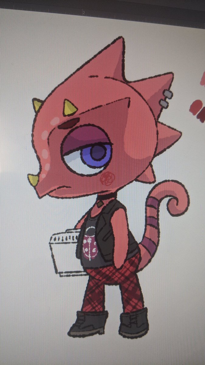 paper_machette's tweet photo. He came to my island yesterday and I love him.
#acnh #AnimalCrossingNewHorizons #fluck #art #fanart https://t.co/dxzdVZDVZb