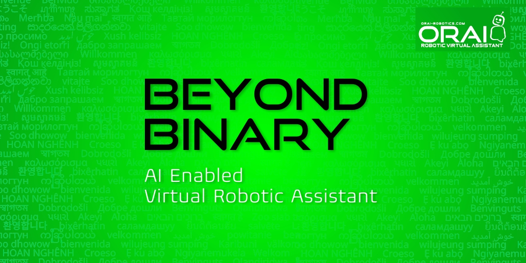 ORAIRobotics's tweet image. Robotic Virtual Assistant - ORAI transcends limitations to unlock the possibility of new. Now engage your prospects in their regional languages with the multi-lingual support to enhance your growth efficiency and sales.

#AI #PerformanceAmplifier #Chatbot #Multilingual #Langauage