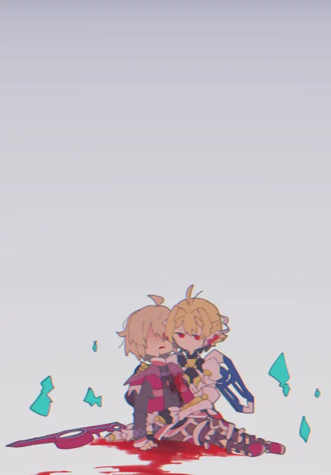 主人公が1度倒れるの好きです……っていうらくがき… 