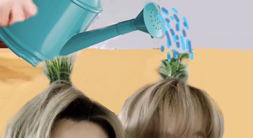 icedvanillattae's tweet photo. joon watering his sprouts to grow taller https://t.co/TJHFIsUmAq