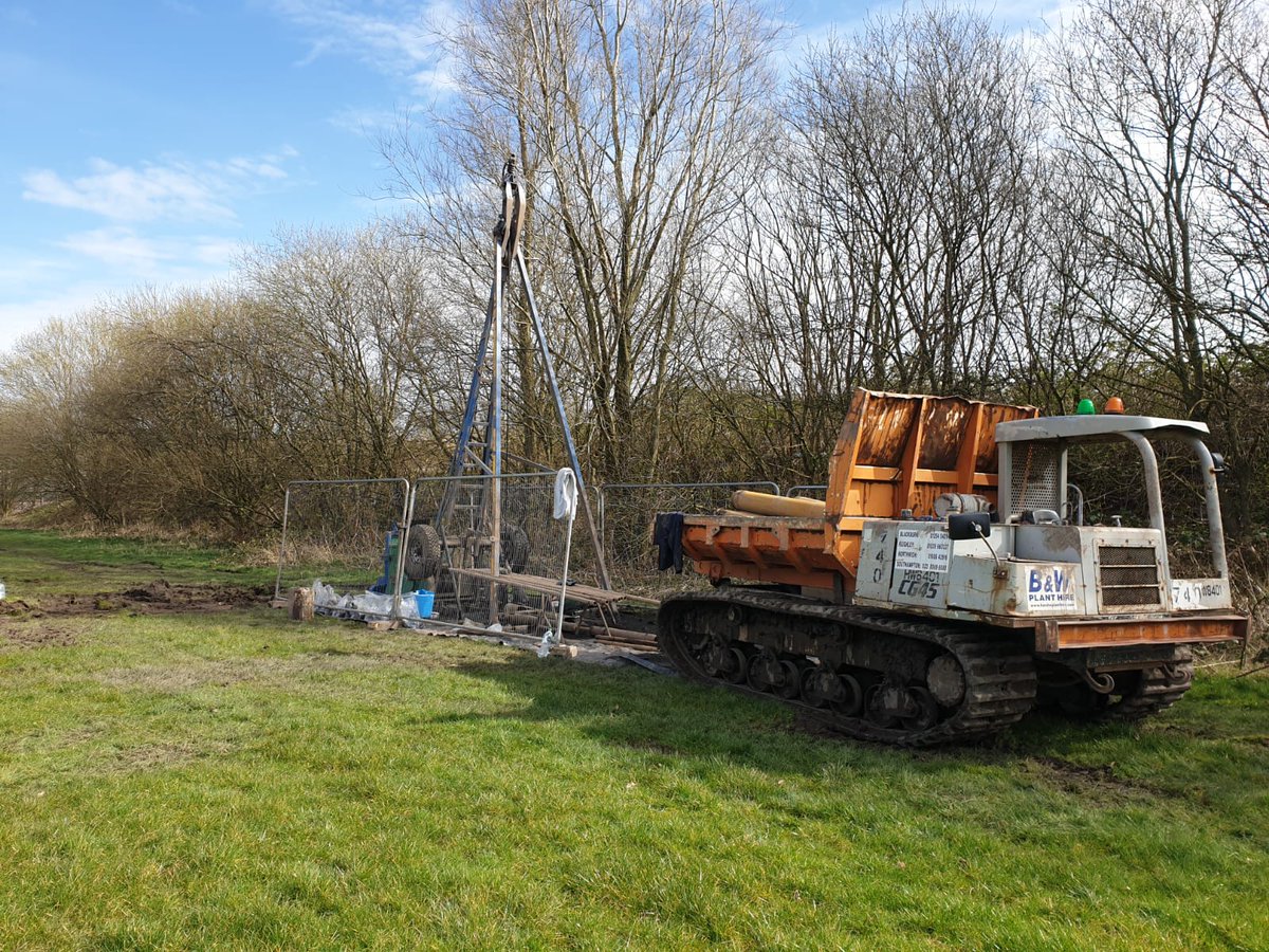 subsurfaceltd's tweet photo. We have recently been working with Wigan Athletic FC providing Ground Investigation services for a proposed artificial pitch with floodlighting on a Landfill site.

For more details and for quotes visit our website... https://t.co/CsVTiAzqQt https://t.co/FWD6X98D85
