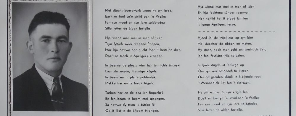 15 april is door de provinciale Staten van Fryslan aangewezen als de Friese Bevrijdingsdag.  Alleen al op 15 april 1945 verliezen negen Friese verzetsmensen het leven. Meer weten over de bevrijding met inktzwarte rand? Ga dan naar ow.ly/GXGy50y0Soq