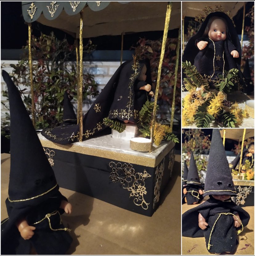 Y este tipo de cosas, tan bonitas y únicas, nos siguen llegando de la Semana Santa “en casa”

Muchas gracias a Luisa Rodriguez por este paso de cofrades de esta nuestra cofradía.

¡Esperemos que os guste!