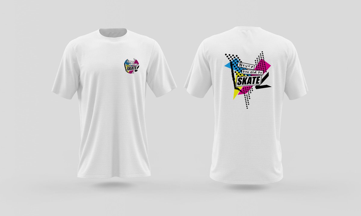 DesignerDan_'s tweet photo. Side-project during lockdown: @LittleGemsPrint's and my Never too old to Skate design is now a t shirt! Available in supersoft white or grey cotton, pre-order yours here: https://t.co/9ICw8Bupm9
#skateboarding #mercht #LockdownLife https://t.co/l7TXB7YGss